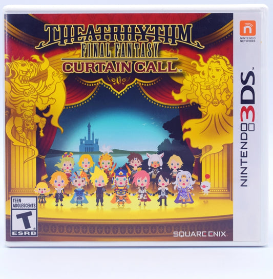 Theatrhythm Final Fantasy Curtain Call 3Ds Game Front