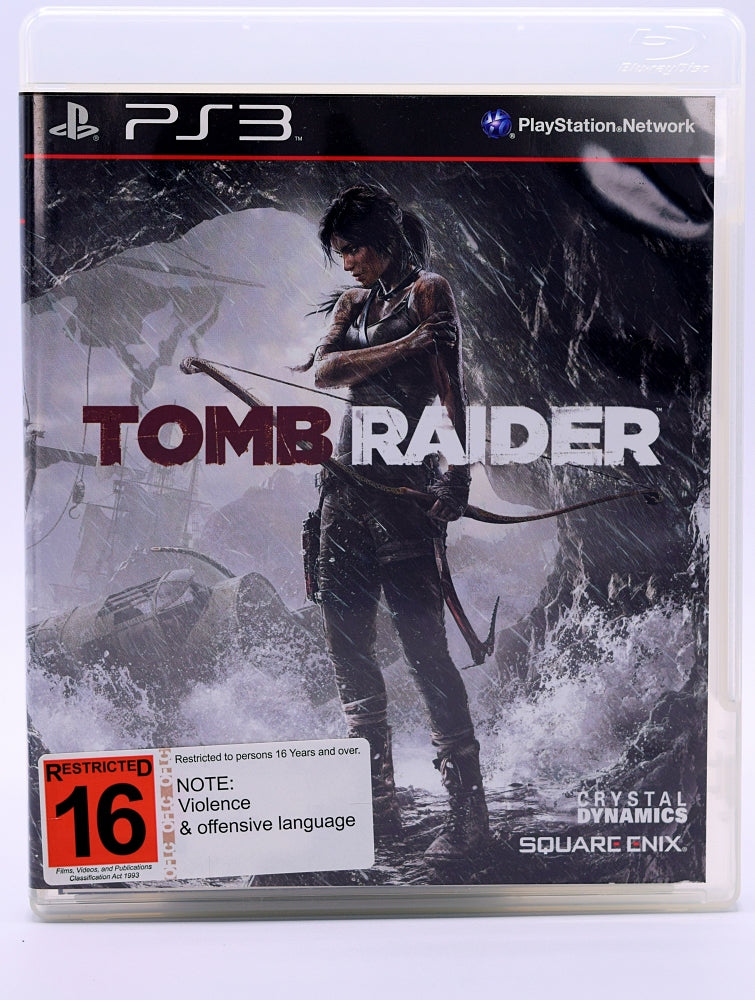 Tomb Raider Ps3 Game Front