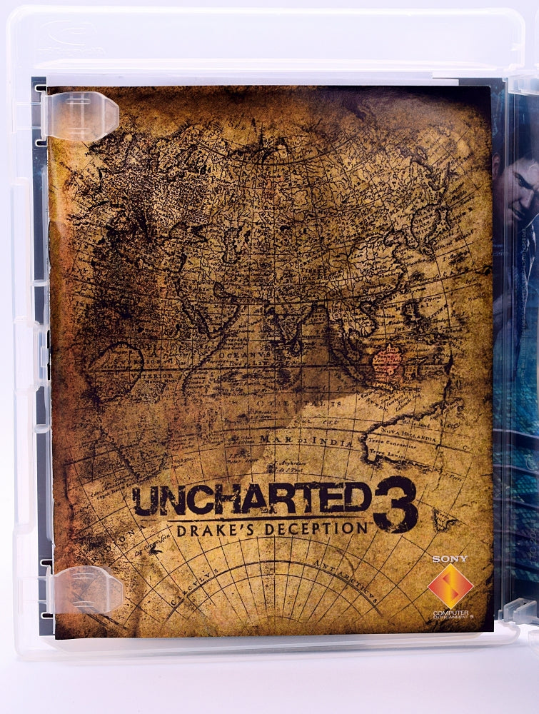 Uncharted 3 Drakes Deception Ps3 Game Inside