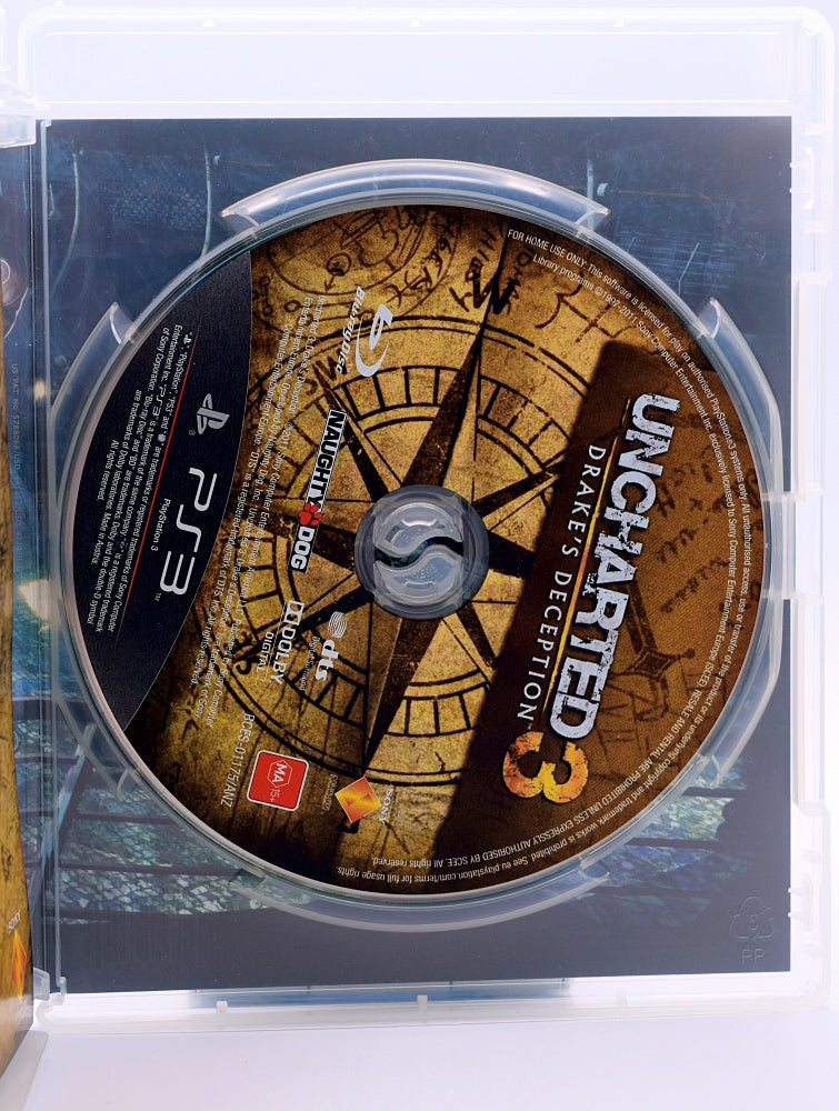 Uncharted 3 Drakes Deception Ps3 Game Inside1