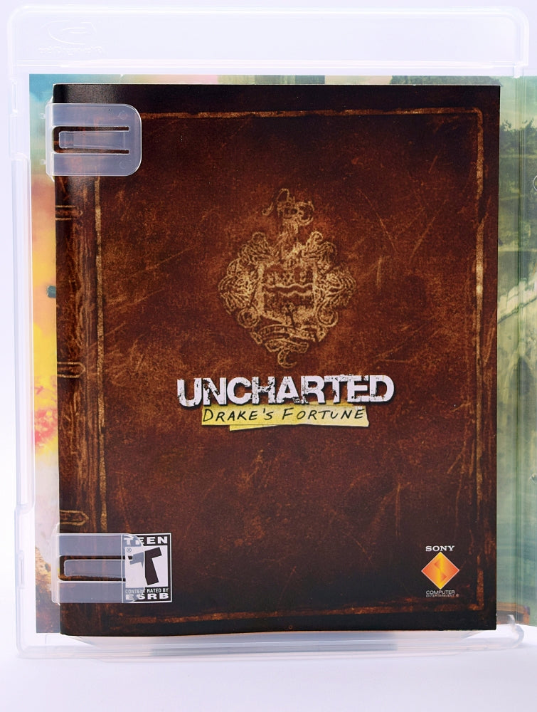 Uncharted Drakes Fortune Greatest Hits Ps3 Game Inside
