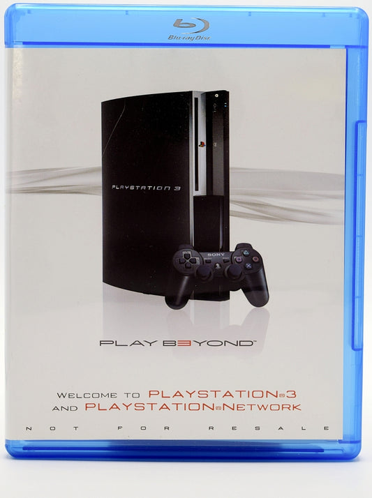 Welcome To Playstation 3 And Playstation Network Ps3 Game Front