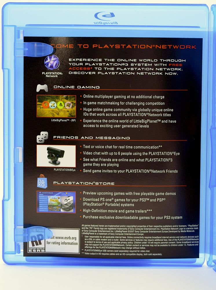 Welcome To Playstation 3 And Playstation Network Ps3 Game Inside