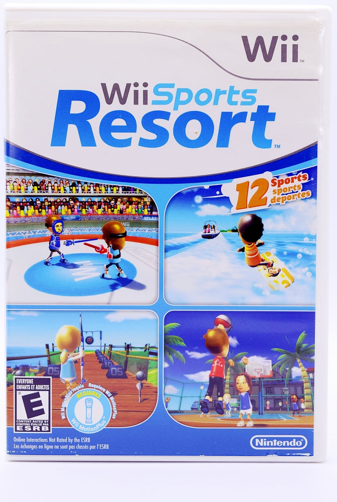 Wii Sports Resort Wii Game Front