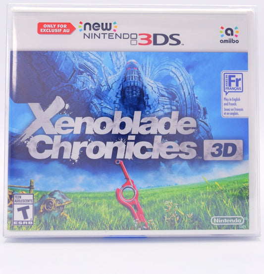 Xenoblade Chronicles 3D 3Ds Game Front