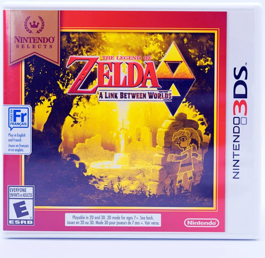 Zelda A Link Between Worlds Nintendo Selects 3Ds Game Front