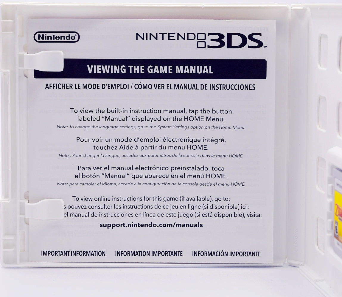 Zelda A Link Between Worlds Nintendo Selects 3Ds Game Inside