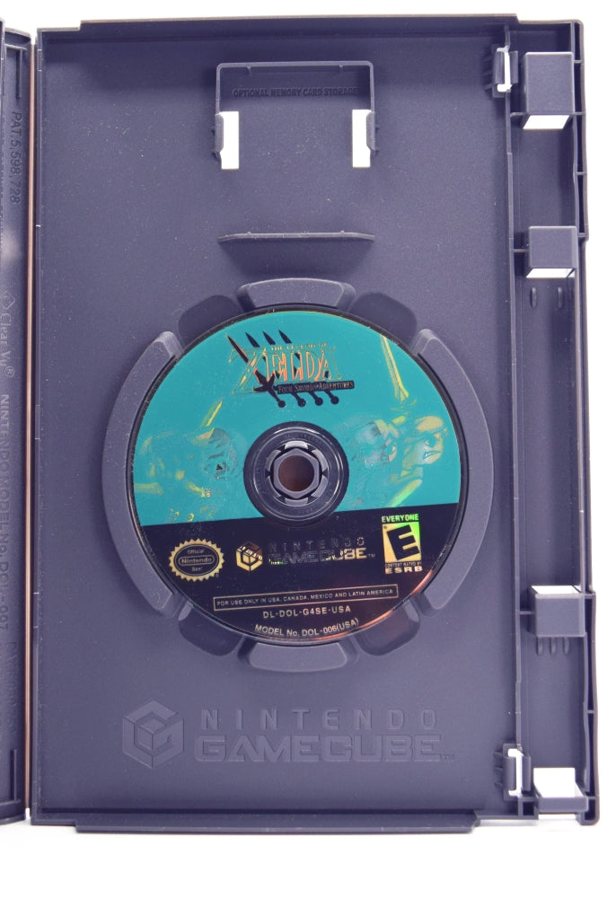Zelda Four Swords Adventures Gamecube Game Inside