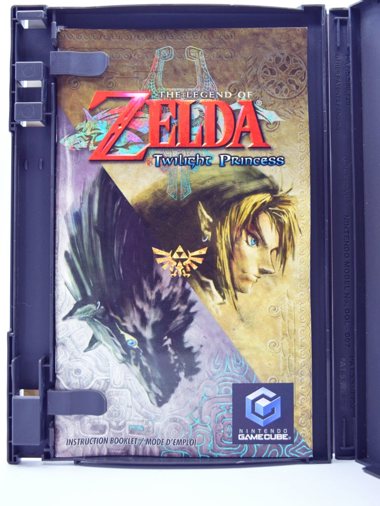Zelda Twilight Princess Gamecube Game Inside