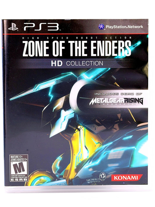 Zone Of The Enders Hd Collection Ps3 Game Front